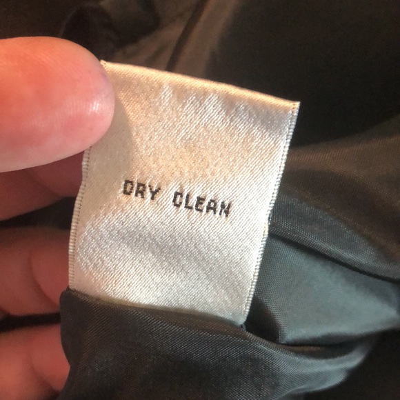 Vintage 90’s TALBOTS Size 16 Wool Blend Velvet Bow Waist Black-Tie Modest EUC - Picture 11 of 14